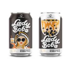 Madam Hong - Lady Boba Bubble Tea Brown Sugar 315ml Coopers Candy