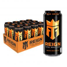 Reign Energy - Orange Dreamsicle 50cl x 12st (helt flak) Coopers Candy