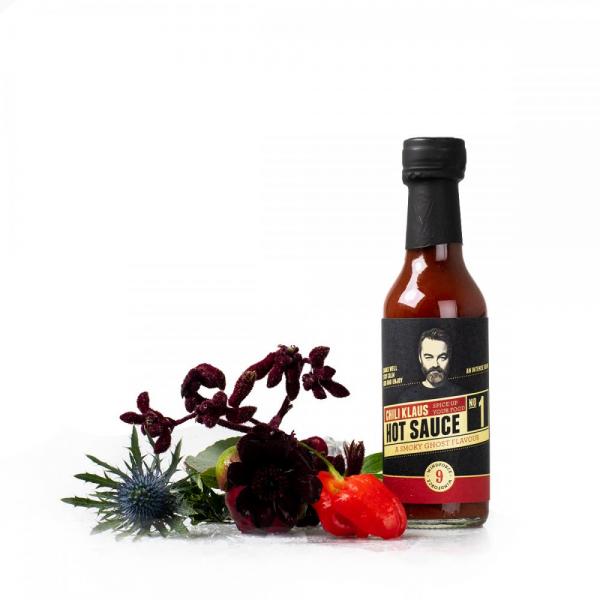 Köp Chili Klaus Hot Sauce No. 1 Smoky Ghost 147ml hos Coopers Candy