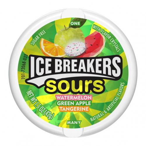 Icebreakers Mints Fruitsours 43g x 8st Coopers Candy