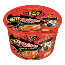 Samyang Hot Chicken Flavor Ramen Bowl 2xSpicy 105g Coopers Candy