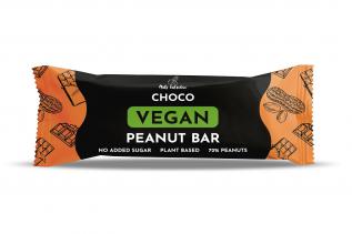 Nuts Fabriken Choco Vegan Peanut Bar 40g Coopers Candy