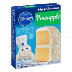 Pillsbury Moist Supreme Premium Cake Mix Pineapple 432g Coopers Candy