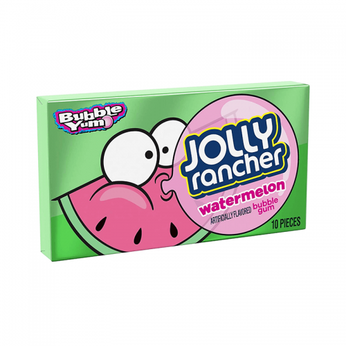 Köp Bubble Yum Jolly Rancher Watermelon Gum hos Coopers Candy