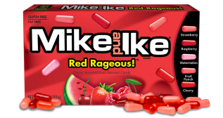 Mike and Ike Red Rageous 120g Coopers Candy