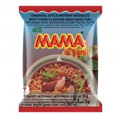 Mama Instant Noodles - Moo Nam Tok Spicy Pork 55g Coopers Candy