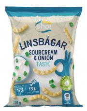 Oho! Linsbågar Sourcream & Onion 110g Coopers Candy