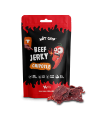 Hot Chip Beef Jerky - Chipotle 25g Coopers Candy