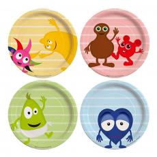 Papperstallrikar Babblarna 8-pack Coopers Candy