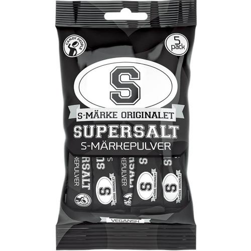 S-Mrke Pulver Supersalt 45g Coopers Candy