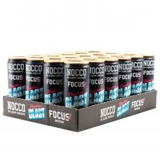 NOCCO Focus 3 Raspberry Blast 33cl x 24st (helt flak) Coopers Candy