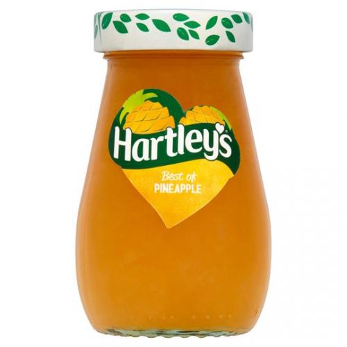 Köp Hartleys Best Pineapple Jam 340g hos Coopers Candy