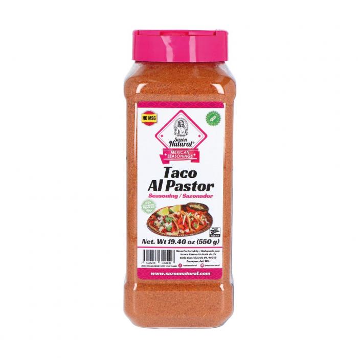 Köp Sazon Taco Al Pastor Seasoning 550g hos Coopers Candy