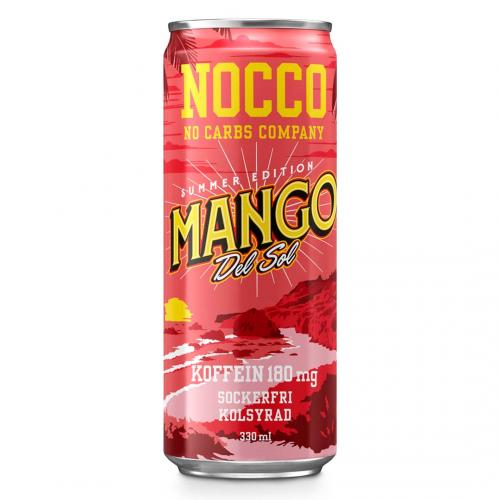 NOCCO Del Sol Mixflak 33cl x 24st (helt flak) Coopers Candy