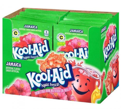 Kool-Aid Soft Drink Mix - Jamaica 3.9g x 48st Coopers Candy