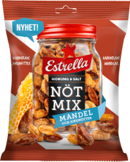 Estrella Nötmix Mandel, Honung & Salt 175g Coopers Candy