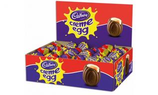 Cadbury Creme Egg 40g x 48st (hel låda) Coopers Candy