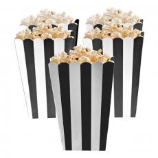 Popcornbägare Svarta Randiga Coopers Candy