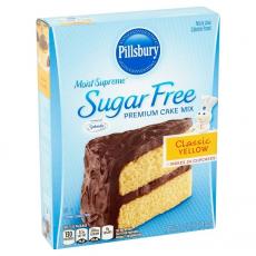 Pillsbury Moist Supreme Premium Cake Mix Sugar Free Classic Yellow 454g Coopers Candy