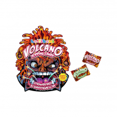 Volcano Popping Candy - Strawberry & Watermelon 18g Coopers Candy