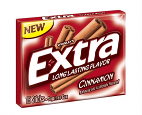 Wrigleys Extra Cinnamon Gum Coopers Candy