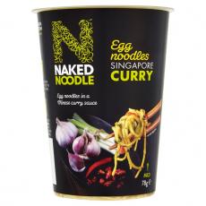 Naked Noodle Singapore Curry Noodle Pot 78g Coopers Candy