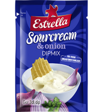 Estrella Dipmix Sourcream & Onion 22g Coopers Candy