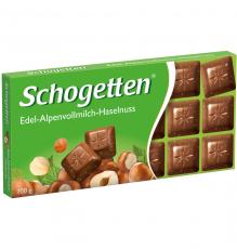 Schogetten Alpine Milk with Hazelnuts 100g Coopers Candy