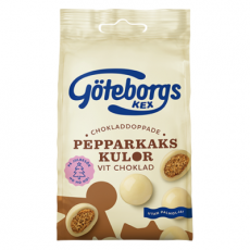Göteborgs Kex Pepparkakskulor Vit Choklad 120g Coopers Candy