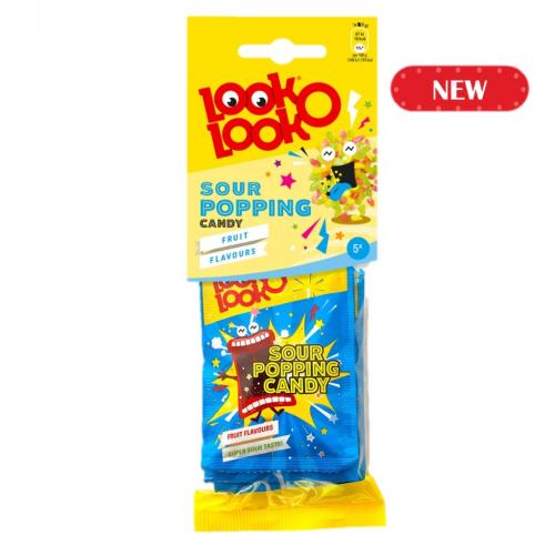 Look-O-Look Sour Popping Candy 24g Coopers Candy
