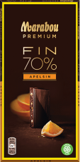 Marabou Premium Apelsin 70% 100g Coopers Candy