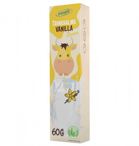 Woogie Straws with Vanilla Flavour 10-pack 60g Coopers Candy