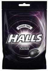 Halls Halstablett Liquorice 65g Coopers Candy