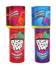 Mega Push Pop Duo 30g (1st) Coopers Candy