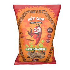 Hot Chip Chilli Strips Limed Habanero 80g Coopers Candy