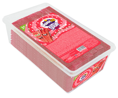 Minicco Sura Band - Jordgubb 1.5kg Coopers Candy