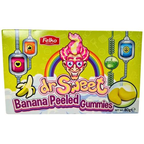 Dr Sweet Peeled Banana Gummies 80g Coopers Candy