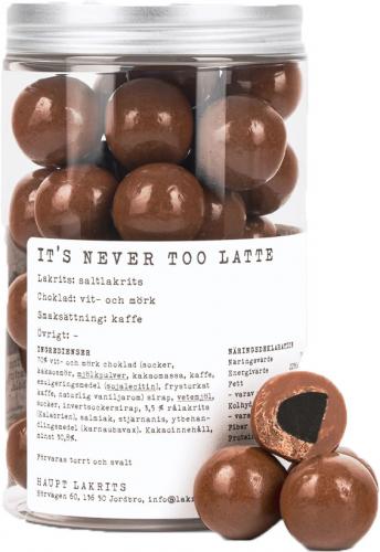 Haupt Lakrits - Its Never Too Latte 250g Coopers Candy