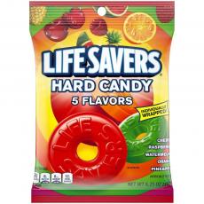 Lifesavers 5 Flavors Hard Candy 177g Coopers Candy