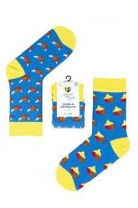 Swedish Fika Socks - Viking & Köttbullar Storlek 40-46 Coopers Candy