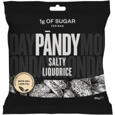 Pandy Candy Salty Liquorice 50g Coopers Candy