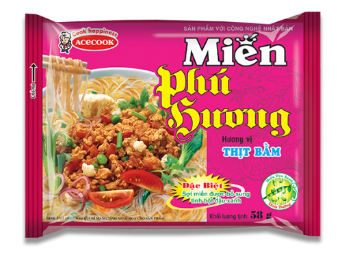 Acecook Vermicelli Minced Pork Flavour 57g (BF: 2024-04-28) Coopers Candy