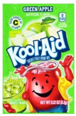 Kool-Aid Soft Drink Mix Green Apple Coopers Candy