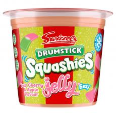 Swizzles Drumstick Squashies Jelly Tub Cherry Apple 125g Coopers Candy