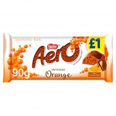Aero Bubbly Orange Chocolate Bar 90g Coopers Candy