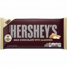 Hersheys Giant Milk Chocolate with Almonds 192g Coopers Candy