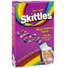 Skittles Singles to Go 6 pack - Wild Berry Punch 15g Coopers Candy