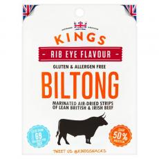 Kings Elite Snacks Rib Eye Biltong 25g Coopers Candy