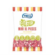 Vidal Mini XL Pieces Sour Strawberry 80g Coopers Candy