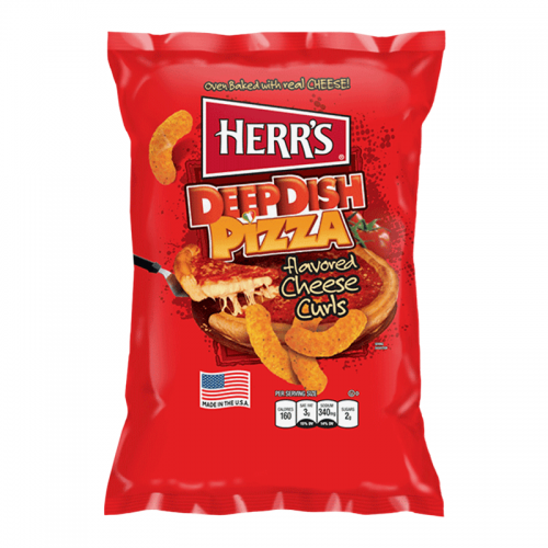 Herrs Deep Dish Pizza 113g Coopers Candy